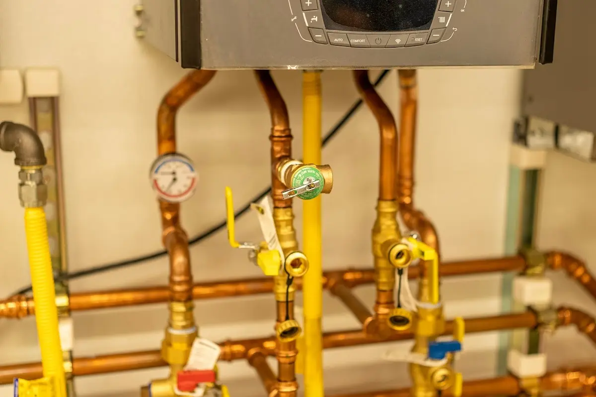 Licensed technician providing Slab Leak Repair for a homeowner in Zumbrota